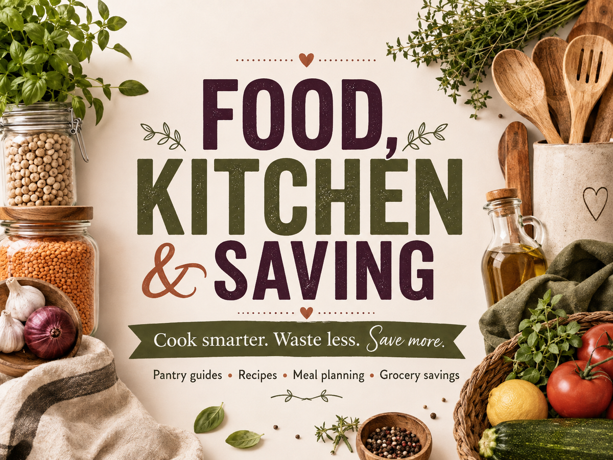 Food, Kitchen & Savings