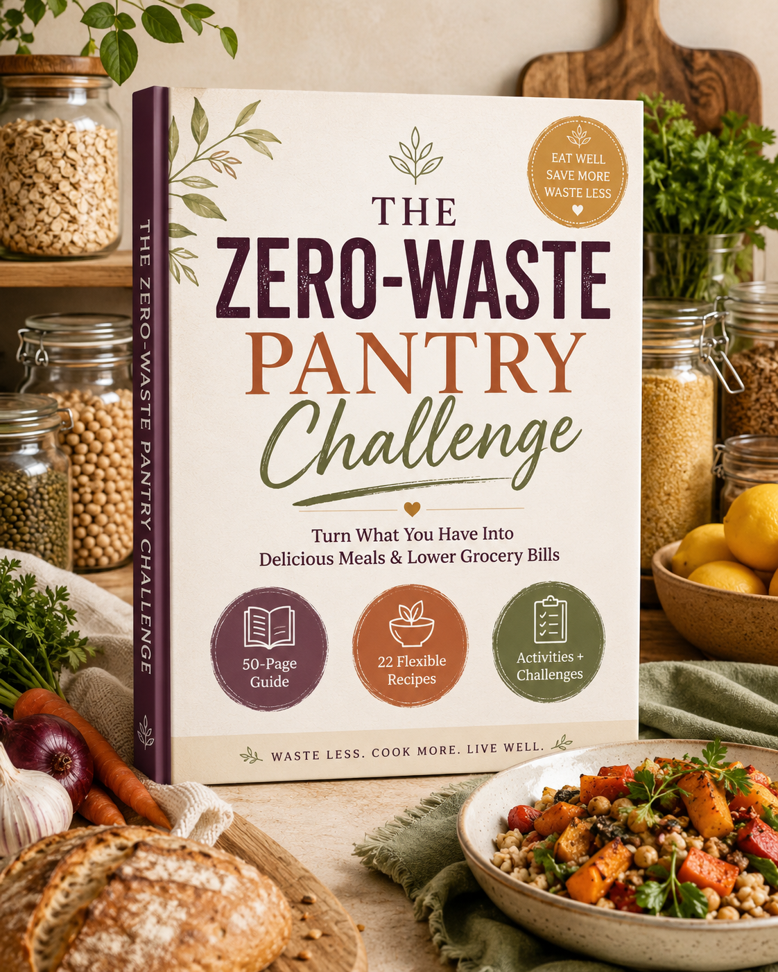 The Zero-Waste Pantry Challenge: Turn What You Have Into Delicious Meals & Lower Grocery Bills