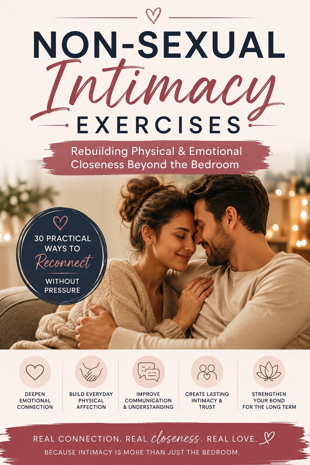 Non-Sexual Intimacy: 30 Ways to Rebuild Closeness, Connection & Affection