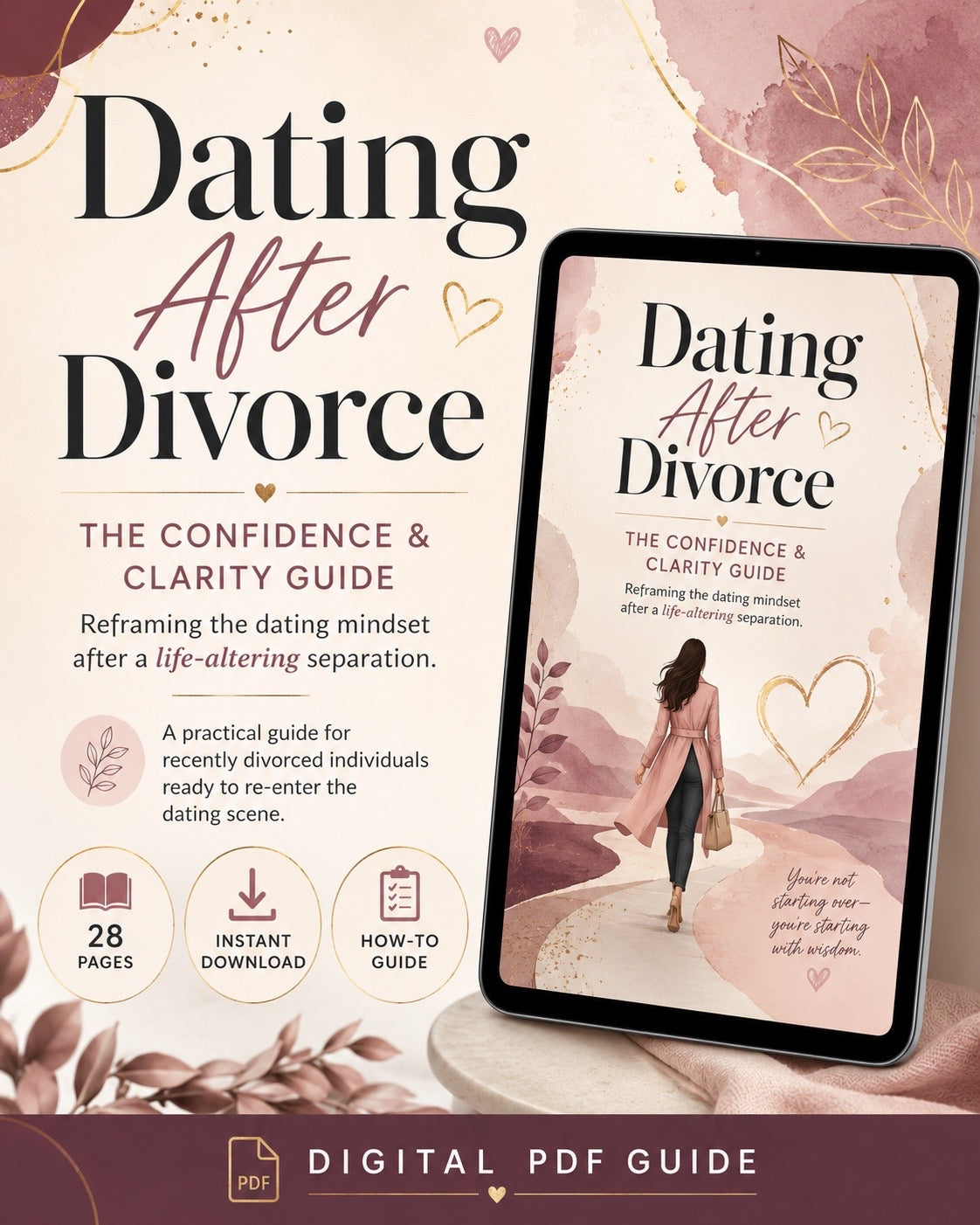 Dating After Divorce: Rebuild Your Confidence, Find Clarity & Date Again With Intention