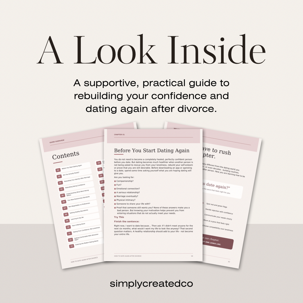 Dating Again After Divorce? Start With Confidence, Not Confusion.